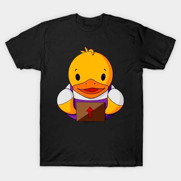 Mover Rubber Duck T-Shirt by Alisha Ober Designs